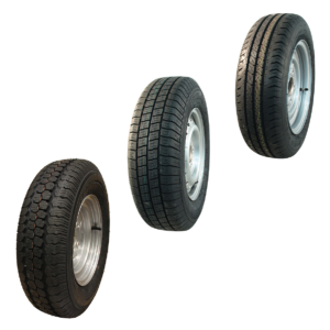 Wiel compleet voor trailers