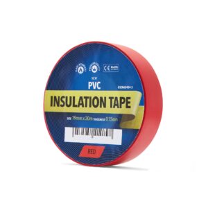 isolatietape rood 20m per rol
