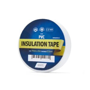 isolatietape wit 20m per rol
