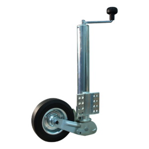 steunwiel automatisch opklapbaar 200x60mm Ø60 stalen velg