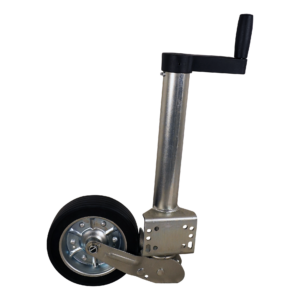 steunwiel automatisch opklapbaar 225x64mm kunststof slinger Ø60