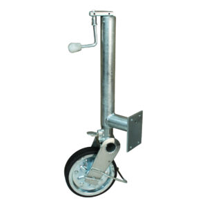 steunwiel automatisch opklapbaar 280x65mm Ø70 stalen velg