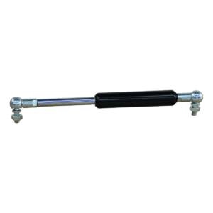 gasdrukveer (G) 08-19 150 399 350N cilinder met UV lak gitzwart RAL 9005 kogelgewricht, radiaal inb. 18