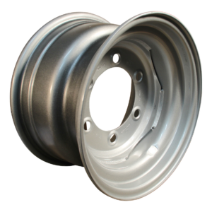 wiel 9.00x15.3 ET-5 161/205/6 staal zilvergrijs