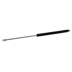 gasdrukveer (G) 08-19 verzinkt 200 500 250N cilinder met 2 componenten lak gitzwart RAL 9005