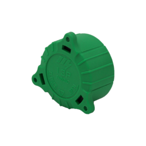 montage adapter kunststof groen t.b.v . Menbers stekkers 13p 882.000.411.111 en 882.000.411.412