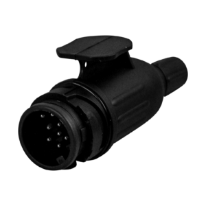stekker 13 - polig , kunststof 8 schroefcontacten tule met Φ6.8mm gat