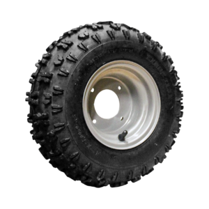 luchtband + wiel 13x5.00-6 V-8505 2PR + 4.50Ax6H2 ET0 60/90/4 36 A4 staal zilvergrijs