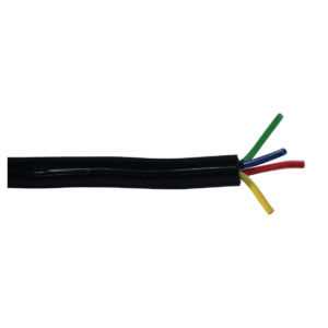 verlichtingskabel 4 x 1.0mm² 50 meter per rol