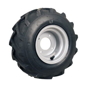 luchtband + wiel 13x5.00-6 V-8803 4PR + 4.50Ax6H2 ET0 60/90/4 staal zilvergrijs