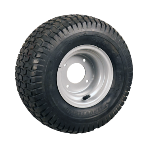 luchtband + wiel 13x6.50-6 V-3502 4PR + 4.50Ax6H2 ET0 60/90/4 57 A3 staal zilvergrijs