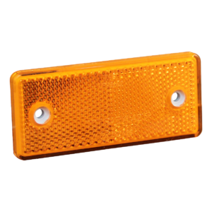 reflector ⌧ oranje opschroefbaar+zelfklevend 96 x 42
