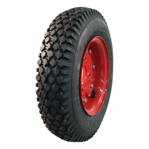 luchtband + wiel 4.80/4.00-8 V-6602 6PR + 3.00D-8 ET0 60/100/4 70 N staal rood