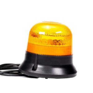 R65 LED zwaailamp, roterend, 3-bouts, 12/24V 1,5m kabel