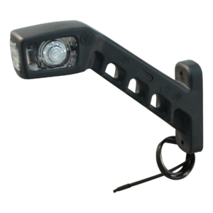contourlamp 238L/W48 wit, links 220mm, 2x0,75mm2