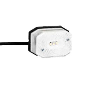 LED breedtelicht wit, 0.5m kabel 12-24V DC