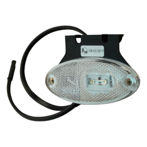 breedtelicht 309 , DC kabel 500mm. 2x0,75mm² inclusief montagesteun