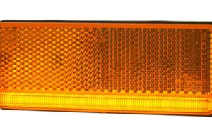 LED zijmarkeringslamp neon oranje 12-24V