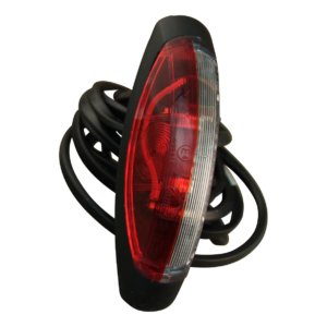 contourlamp Aspöck Flexipoint II rood / wit DC kabel 2250mm