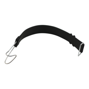 spanband voor rolcontainer zwart 45mm 610mm rubber