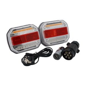 LED achterlichtset met magnetische bevestiging 12V draadloos