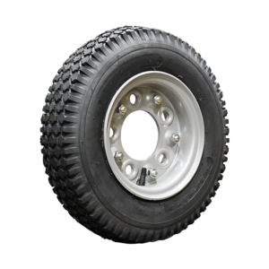 luchtband + wiel 4.80/4.00-8 V-6602 6PR + 3.00D-8 ET0 94/140/5 70 N staal, zilvergrijs