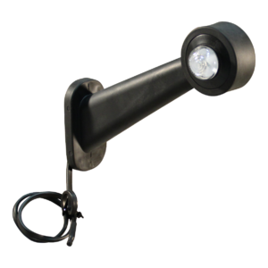 contourlamp rood / wit, rechts, DC kabel 500mm., 2x0,75mm²