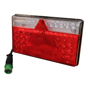 achterlicht LED Multiled II rechts 8 PIN's bajonet green + 0.5m kabel, 8 x 1mm²