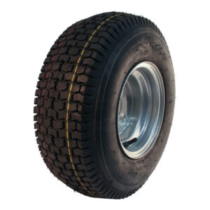 luchtband + wiel 18x6.50-8 HF-224 4PR + 5.50x8H2 ET-2 60/100/4 A3 staal zilvergrijs