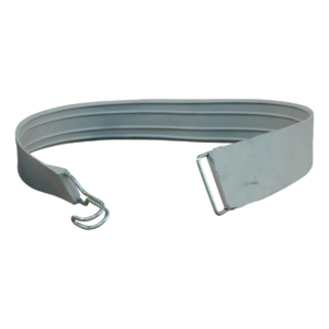 spanband voor rolcontainer grijs 40mm 700mm rubber