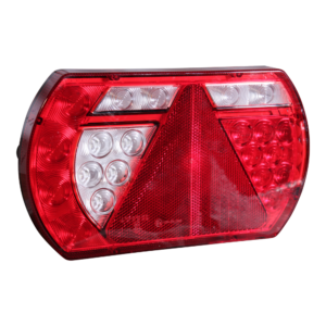 LED achterlicht met smart resistor L26060 12 V links 5 PIN's bajonet