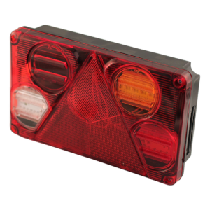 achterlicht 395 , LED 12V - 24V , rechts 5 PIN's bajonet