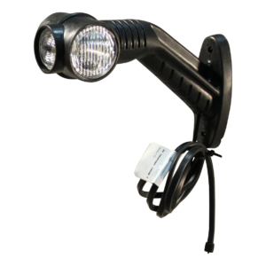 contourlamp Superpoint III LED links rood / wit / oranje DC kabel 860mm