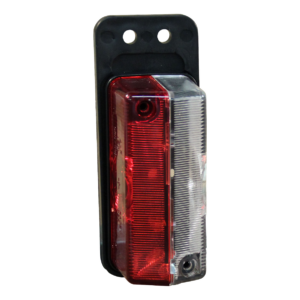 contourlamp 925/1 rood / wit Met houder kabeltule