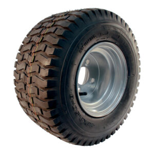 luchtband + wiel 18x8.50-8 V-3501 4PR + 7.00Bx8H2 ET-2 60/100/4 A3 staal zilvergrijs