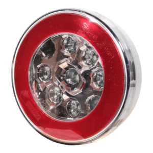 mistlamp LED 5p bajonet Aspöck comp. 12/24 V