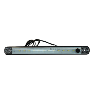 interieurlamp LW10 met schakelaar 238x24.3x12,7 / 20,2 helder wit 4000K 39cm LgY-S 0,75mm2 12V DC