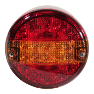 achterlicht 3-kamerlamp led "Hamburger model" universeel 5 PIN's bajonet