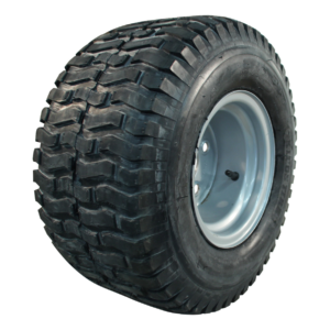 luchtband + wiel 18x8.50-8 V-3501 6PR + 7.00Bx8H2 ET-2 60/100/4 A3 staal zilvergrijs