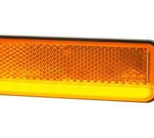 LED zijmarkeringslamp neon oranje open draadeind 12-24V