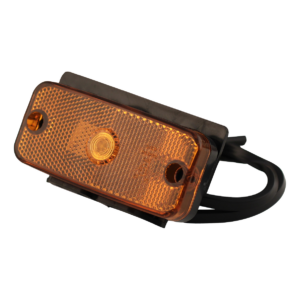 Zijmarkeringslamp Radex 915 led 12V+24V Inclusief montagesteun 90° Kabel 500mm met quick connector