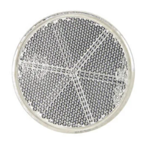 reflector Ø wit plakmontage Ø60