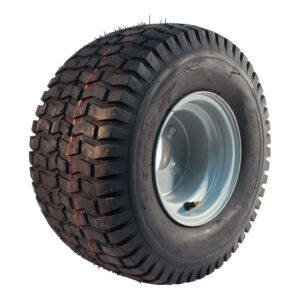 luchtband + wiel 18x9.50-8 V-3502 4PR + 7.00Bx8H2 ET-2 60/100/4 A3 staal zilvergrijs