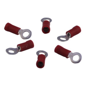 ringkabelschoen voor draad 0,5 - 1,5mm2 , M4 , rood