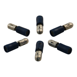 rondsteker voor draad 1,5 - 2,5mm2 , Ø5 , blauw