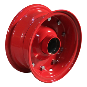 wiel 4.00E-9 ET0 ET0 kogellager Ø30 NL100 staal rood