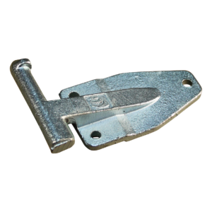 klepscharnier met verzet 112mm RVS 304