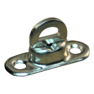 draaisluiting messing vernikkeld voor zeilring 17x11mm