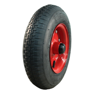 luchtband + wiel 4.80/4.00-8 V-6635 4PR + 3.00D-8 ET0 NL88 staal rood