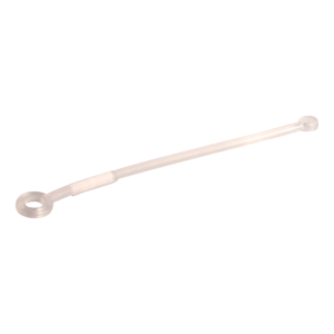 veiligheidsnoer 200mm PVC, transparant met 2 O-ringen